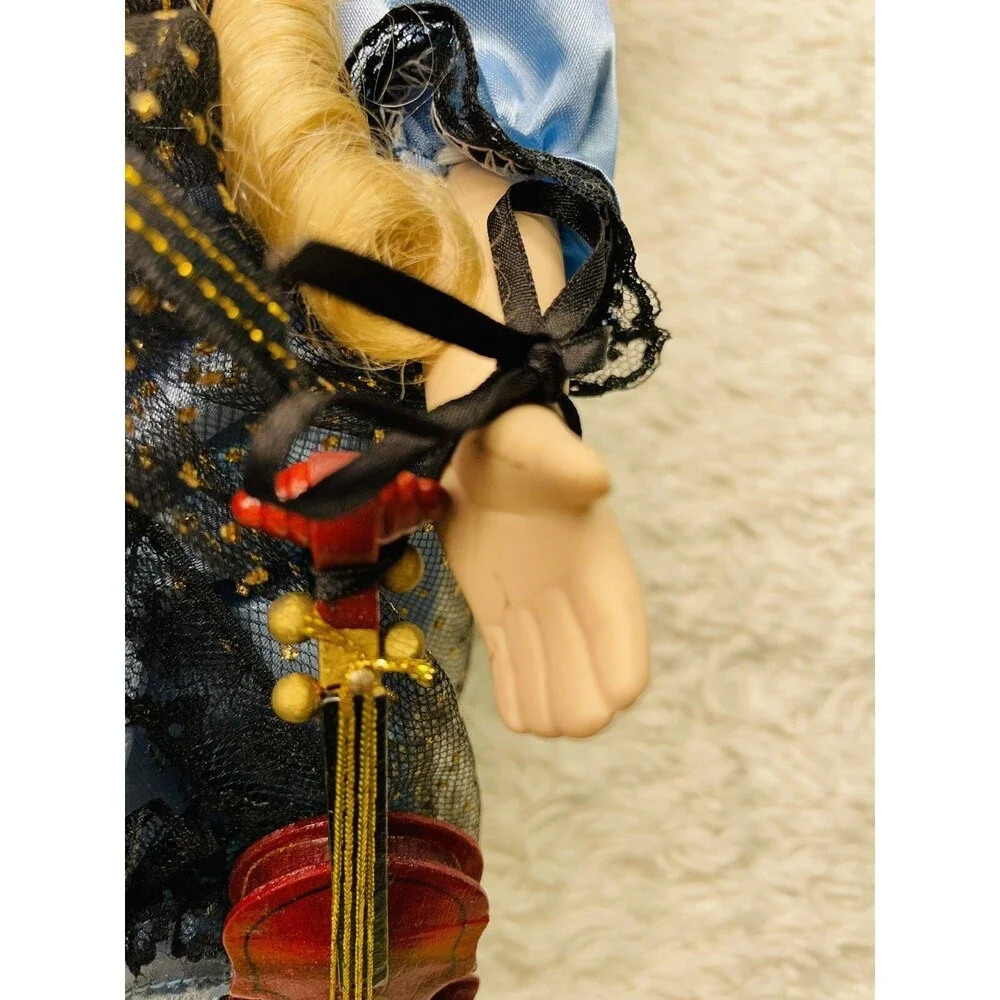 Porcelain Doll With Violin Clarissa's Collection by Dollex Series 2000 Authentic